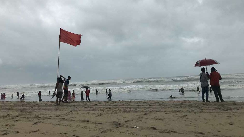 নদী বন্দরগুলোর জন্য ১ নম্বর সতর্ক সংকেত