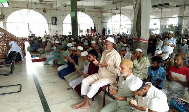 জুলাই গণঅভ্যুত্থানে শহীদের স্মরণে বাগেরহাট বিএনপি’র মিলাদ ও মোনাজাত