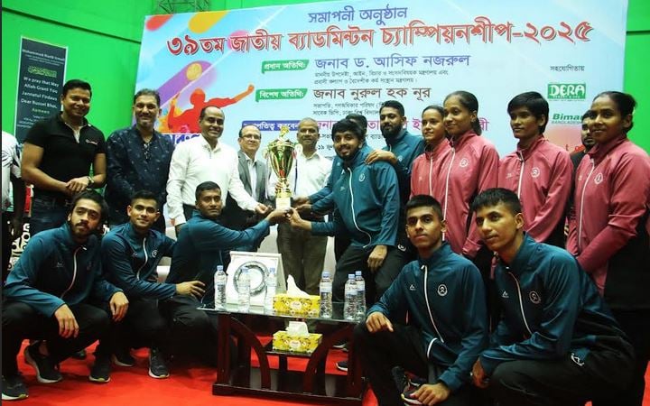 জাতীয় ব্যাডমিন্টনে সোয়াদের হ্যাটট্রিক শিরোপা, নারী এককে চ্যাম্পিয়ন নাছিমা