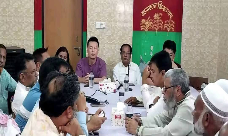 তিস্তা মেগা প্রকল্প বাস্তবায়নে তিস্তাপাড়ে চীনা প্রতিনিধি দলের সঙ্গে বিএনপি নেতাদের মতবিনিময়