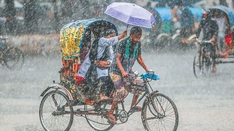 খুলনা, বরিশাল ও চট্টগ্রাম বিভাগে ভারি বর্ষণের সম্ভাবনা