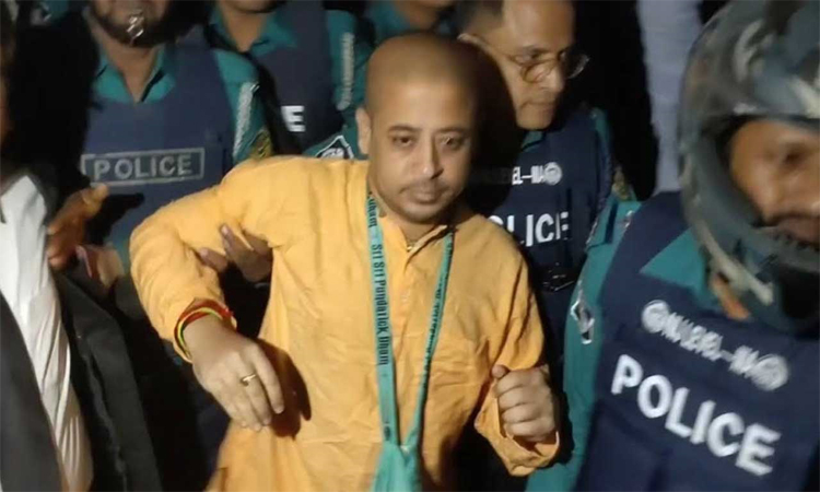 চট্টগ্রামে আইনজীবী আলিফ হত্যাসহ পাঁচ মামলায় চিন্ময় কৃষ্ণের জামিন নামঞ্জুর