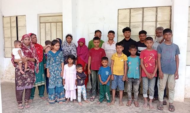 শেরপুর সীমান্ত দিয়ে নারী শিশু সহ ২১ জনকে পুশইন 