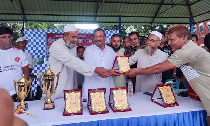 শ্রবণ প্রতিবন্ধীদের প্রীতি ফুটবল প্রতিযোগিতায় জয় পেল লালমনিরহাট