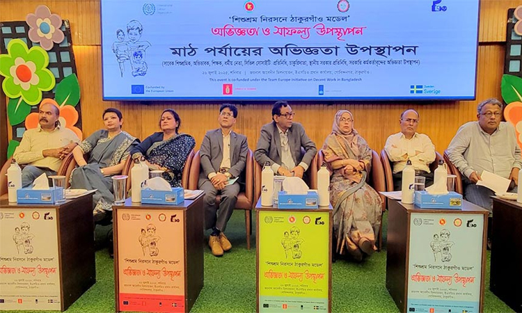 ঠাকুরগাঁও মডেল অনুসরণে সারা দেশে শিশুশ্রম নিরসনের আহ্বান শ্রম সচিবের