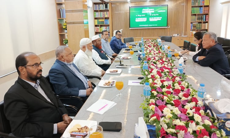 জামায়াত আমিরের সঙ্গে কোরিয়ান রাষ্ট্রদূতের সৌজন্য সাক্ষাৎ
