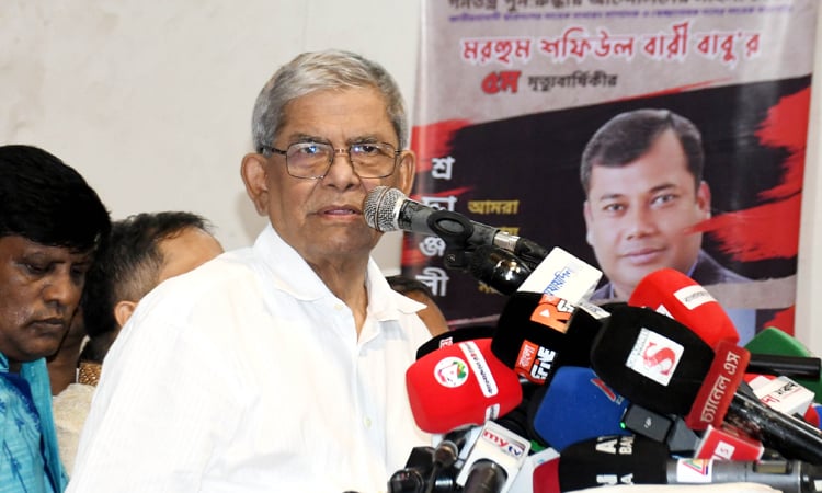 সংস্কার প্রশ্নে রাজনৈতিক দলগুলোর ঐকমত্যকে ইতিবাচক হিসেবে দেখছে বিএনপি: মির্জা ফখরুল