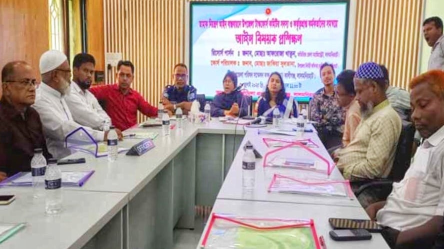 লালমনিরহাটে তামাক নিয়ন্ত্রণ আইন বাস্তবায়নে প্রশিক্ষণ কর্মশালা 
