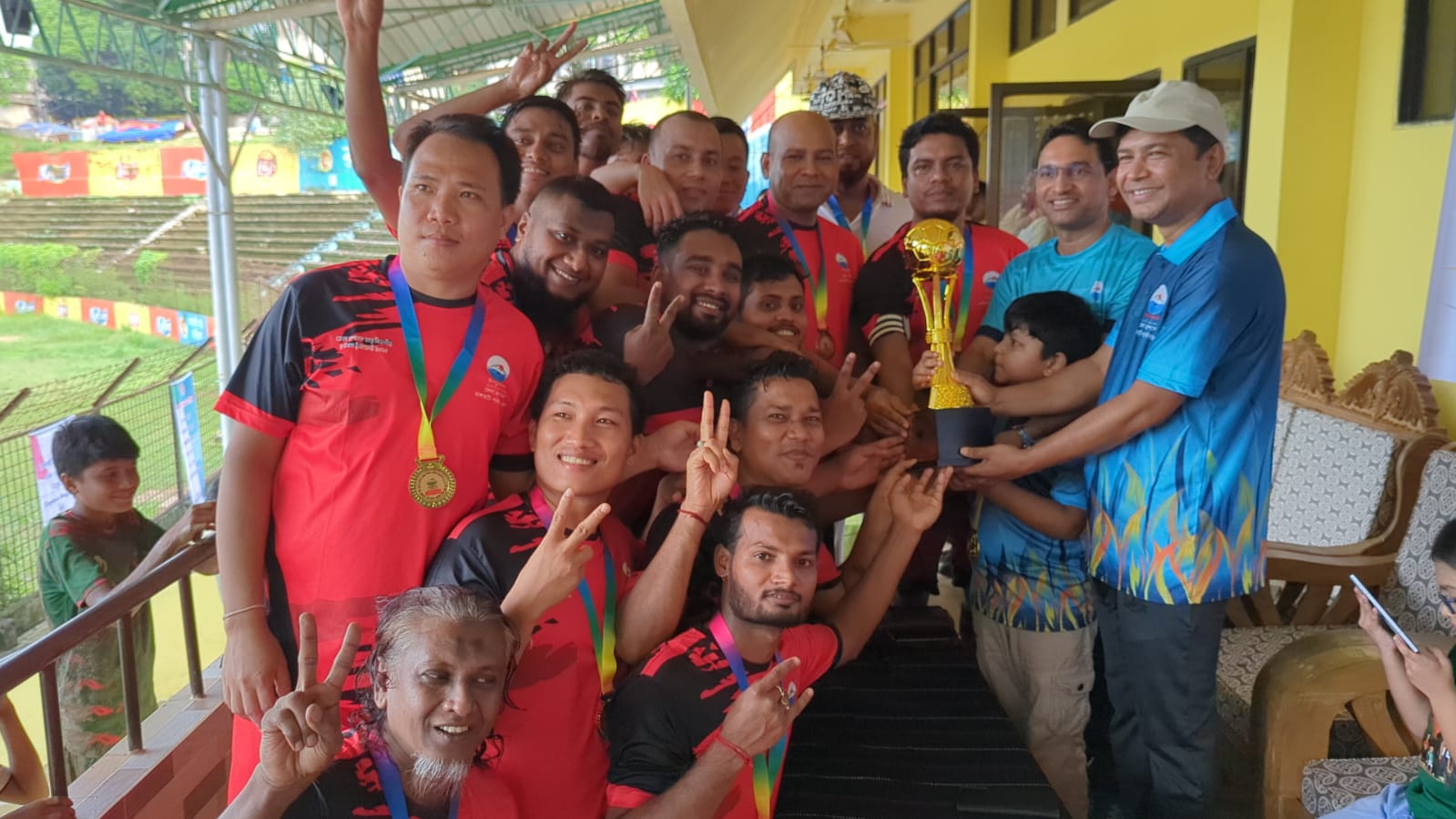 রাঙ্গামাটিতে জেলা প্রশাসনের আন্তঃবিভাগ ফুটবল টুর্নামেন্টের ফাইনাল অনুষ্ঠিত