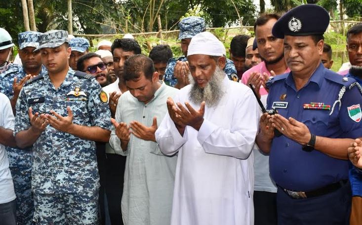 সাম্প্রতিক দুর্ঘটনায় নিহত মাইলস্টোনের শিক্ষার্থীদের প্রতি বিমানবাহিনীর শ্রদ্ধা