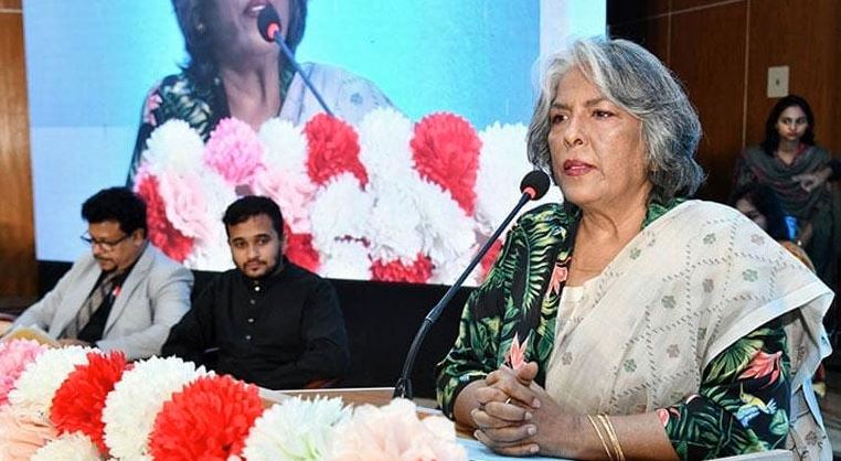 অন্যায়ের সমাজ ভেঙে নতুন সমাজ গড়ে তুলতে হবে : শারমীন মুরশিদ