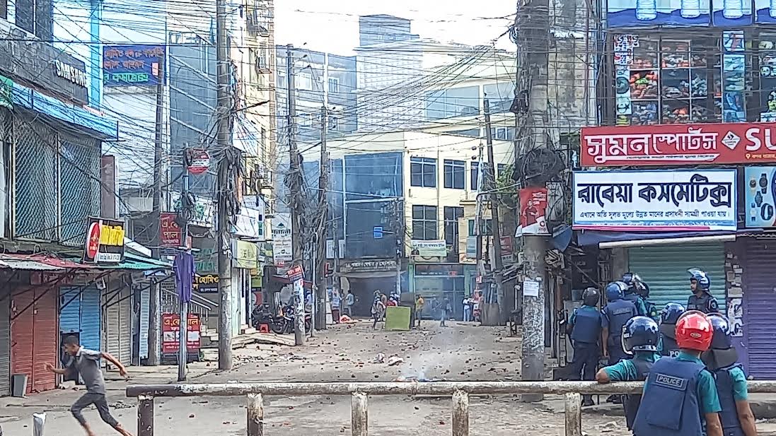 ফিরে দেখা জুলাই: দ্রোহের মিছিলে সিলেটের গ্রামীণ জনপদ