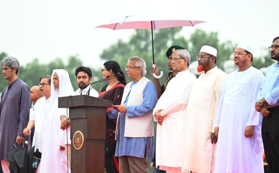  জুলাই গণ-অভ্যুত্থান দিবসে প্রধান উপদেষ্টার ভাষণের পূর্ণ বিবরণী