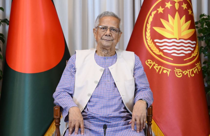 ‘পানিভিত্তিক অর্থনীতি’ গড়ে তুলতে চাই : প্রধান উপদেষ্টা
