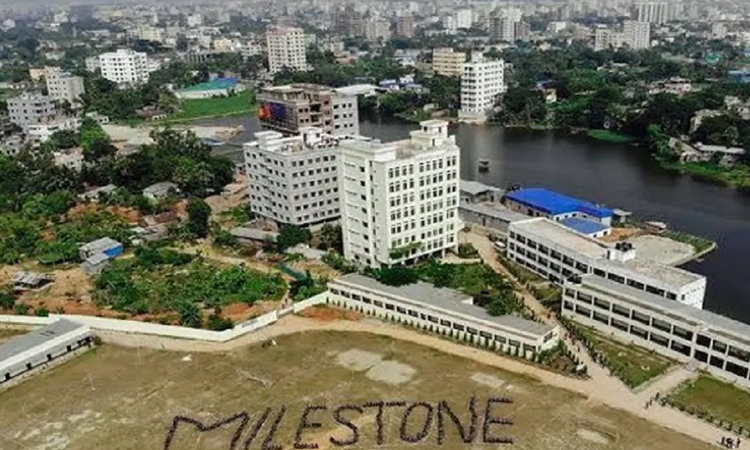 উত্তরার মাইলস্টোন কলেজে পাঠদান শুরু