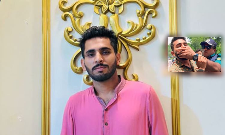 চুপ কর, কথা বললেই গুলি করে দেব বলে হুমকি পুলিশের : নাহিদুল ইসলাম