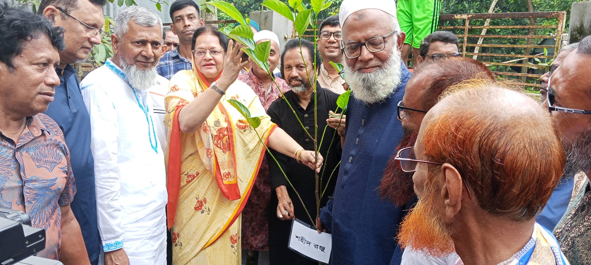 সিরাজগঞ্জে জুলাই শহীদদের স্মরণে বৃক্ষ রোপণ কর্মসূচি