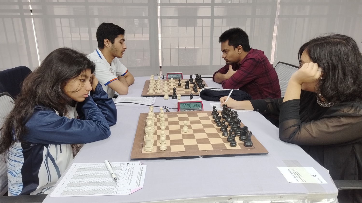আমন্ত্রণমূলক আন্তর্জাতিক রেটিং দাবায় ৩য় রাউন্ড শেষে তিনজন শীর্ষে