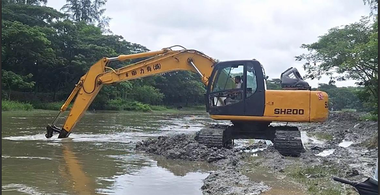 জনগণের টাকায় নদী খনন শুরু, আসছে সরকারি বরাদ্দ