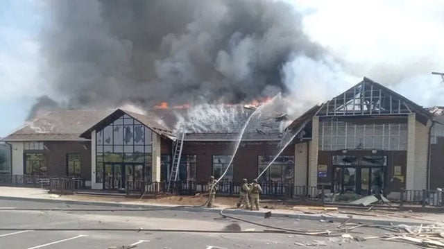 রাশিয়ায় ইউক্রেনের হামলায় নিহত ১, আহত ১০