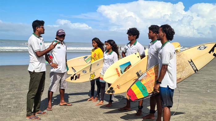 প্রথমবারের মতো এশিয়ান গেমসে অংশগ্রহণের যোগ্যতা অর্জন করেছে বাংলাদেশের সার্ফাররা