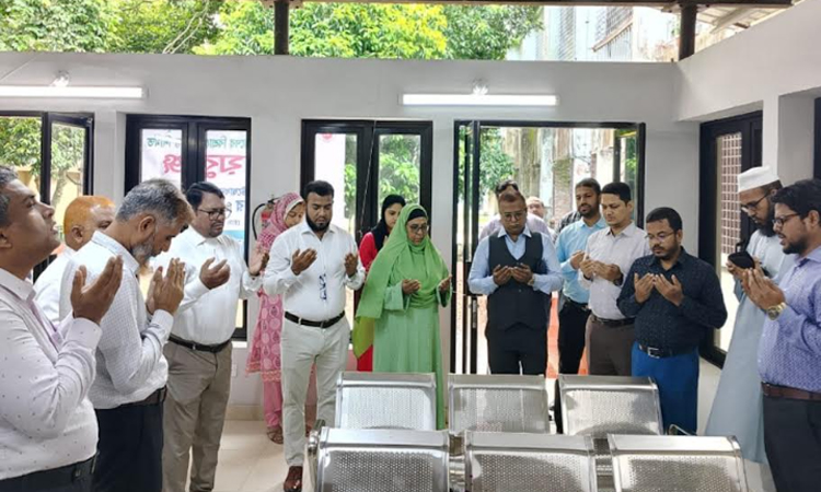 চাঁদপুর আদালত প্রাঙ্গণে বিশ্রামাগার ‘ন্যায়কুঞ্জ’ উদ্বোধন