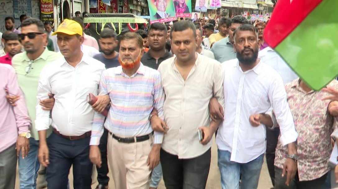 ভোলায় সেচ্ছাসেবক দলের প্রতিষ্ঠাবার্ষিকী পালন 