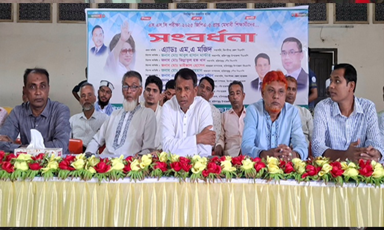 ঝিনাইদহে কৃতী শিক্ষার্থীদের সংবর্ধনা