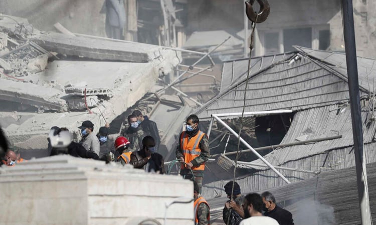 ইসরাইলি হামলায় দামেস্কে ৩ সেনা নিহত