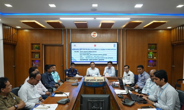 চুয়াডাঙ্গায় অটোমেটেড ভূমি সেবা বিষয়ক কর্মশালা