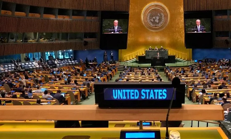 জাতিসংঘ সম্মেলনে ফিলিস্তিনি কর্মকর্তাদের ভিসা বাতিলের ঘোষণা যুক্তরাষ্ট্রের