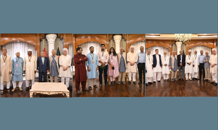 বিএনপি, জামায়াত ও এনসিপি’র সাথে প্রধান উপদেষ্টার বৈঠক 