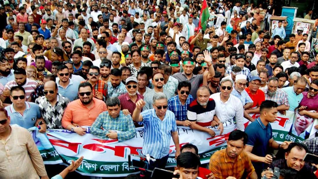 দেশের মানুষের হৃদয়ে ধানের শীষের জোয়ার শুরু হয়েছে : আমীর খসরু