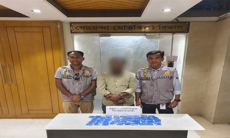 বিপুল পরিমাণ ইয়াবাসহ মাদক কারবারি গ্রেফতার