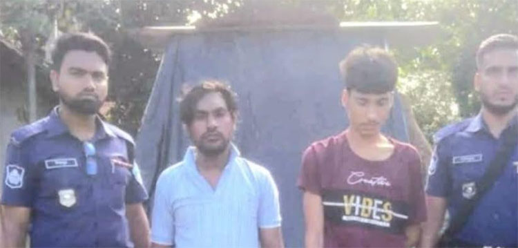 রাঙ্গুনিয়ায় অস্ত্রসহ দুই আসামি গ্রেফতার
