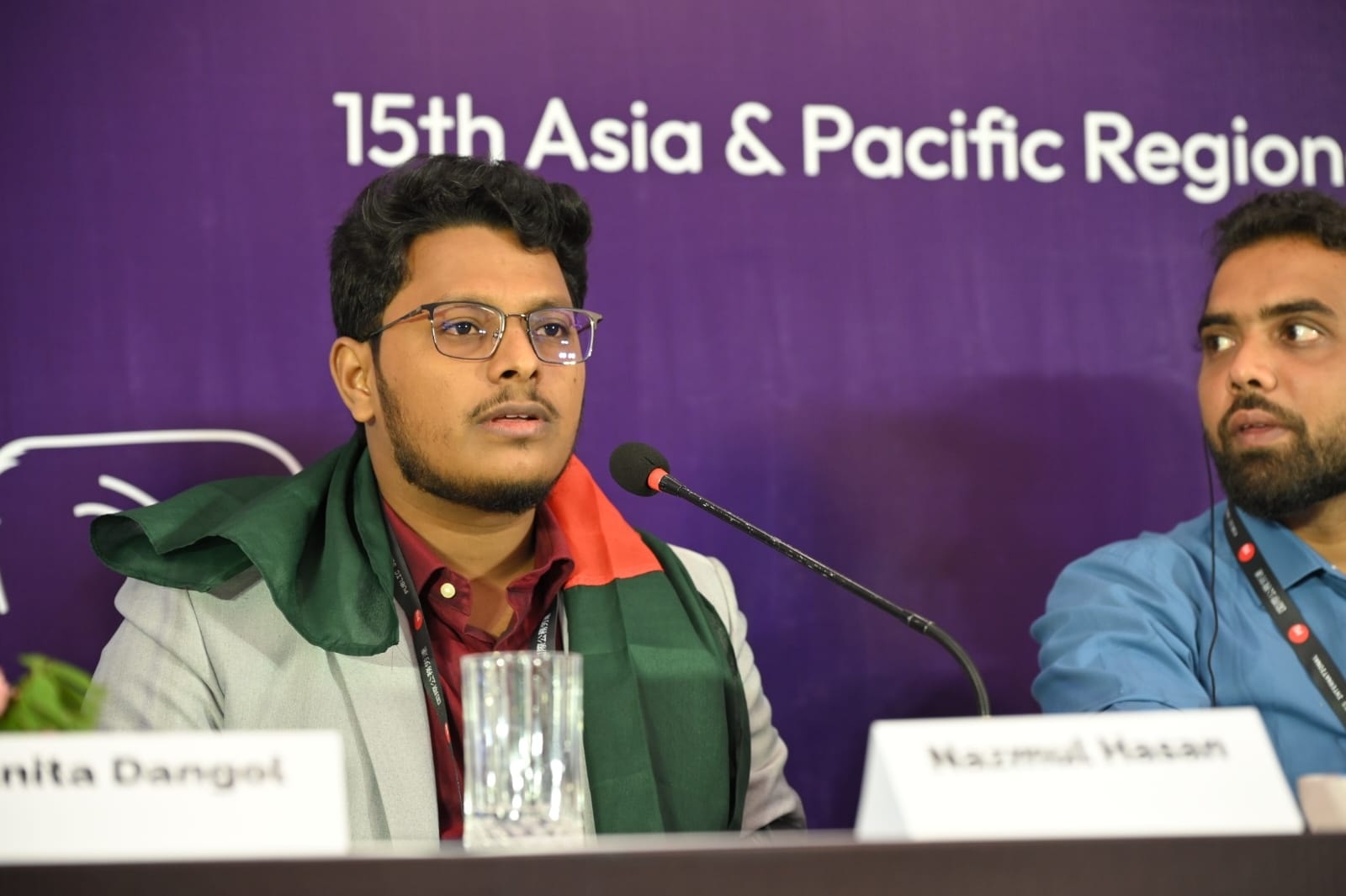 শেখ হাসিনার বিচার আন্তর্জাতিকভাবে নিশ্চিত করতে হবে: কাঠমান্ডু কনফারেন্সে নাজমুল হাসান