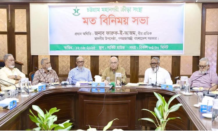 খেলাধুলা শুধু বিনোদন নয়, এটি জাতির প্রাণশক্তি : মুক্তিযুদ্ধ উপদেষ্টা