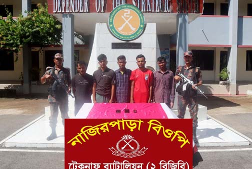 কক্সবাজারে বিশেষ অভিযানে মানবপাচারকারী চক্রের ৫ সদস্য আটক