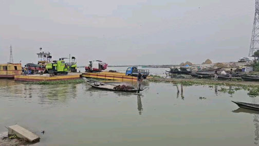নেত্রকোণা খালিয়াজুরীতে বাল্কহেডের সঙ্গে স্পিডবোটের ধাক্কা, নিখোঁজ ৪