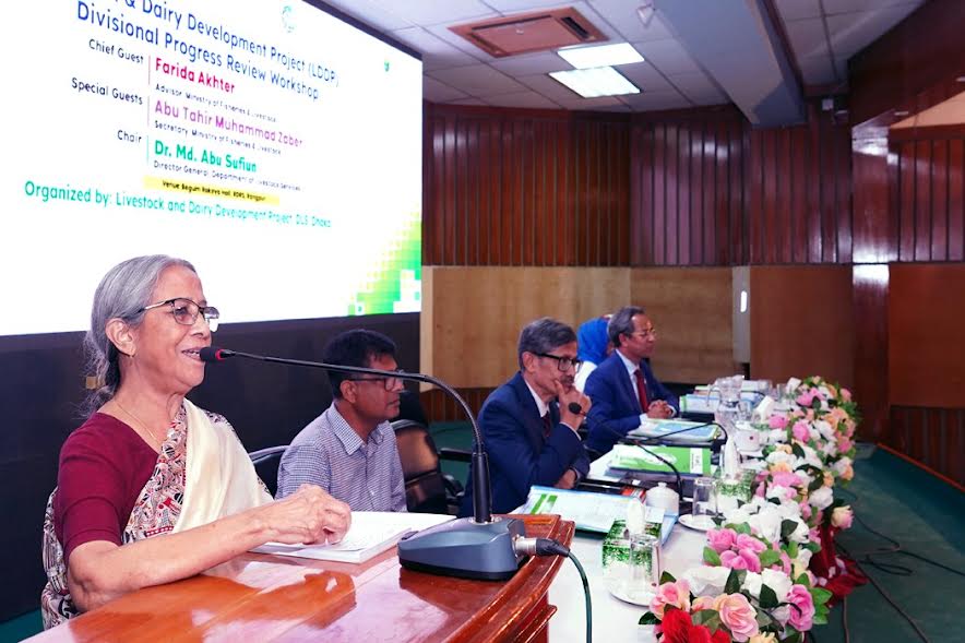 দুধ আমদানি কমাতে সারাদেশে চিলিং পয়েন্ট স্থাপন করা হবে : ফরিদা আখতার