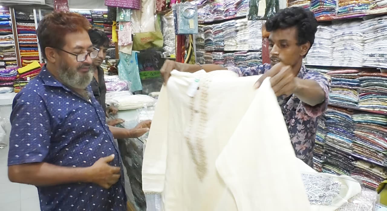 কুমিল্লার খাদি। ছবি: বাসস