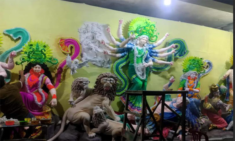 টাঙ্গাইলে ১২৪৭টি মণ্ডপে অনুষ্ঠিত হবে দুর্গাপূজা, চলছে শেষ মুহূর্তের প্রস্তুতি