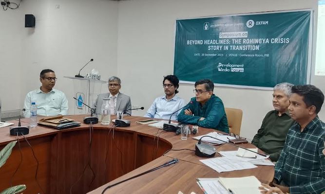 রোহিঙ্গা সংকটকে আলোচনার কেন্দ্রে রাখতে সংবাদ মাধ্যমের প্রতি আহ্বান
