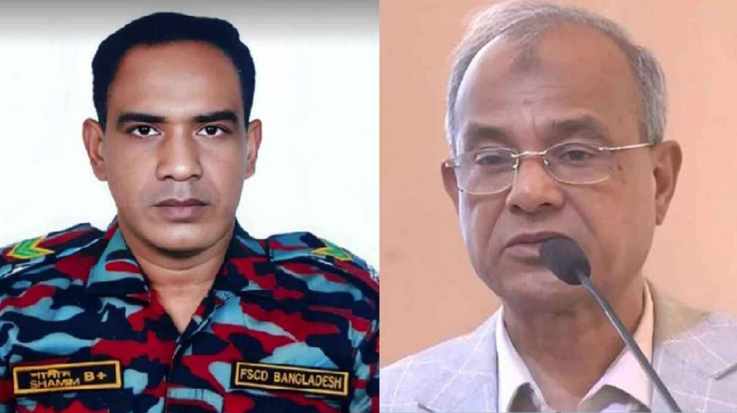 ফায়ার ফাইটার শামীম আহমেদের মৃত্যুতে স্বরাষ্ট্র উপদেষ্টার শোক