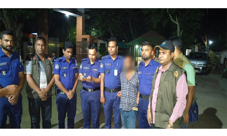 বগুড়ায় হাজতখানা থেকে পলাতক হত্যা মামলার আসামি গ্রেফতার