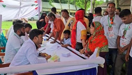 নরসিংদীতে বিএনপি’র প্রতিষ্ঠাবার্ষিকী উপলক্ষে বিনামূল্যে চিকিৎসা সেবা 