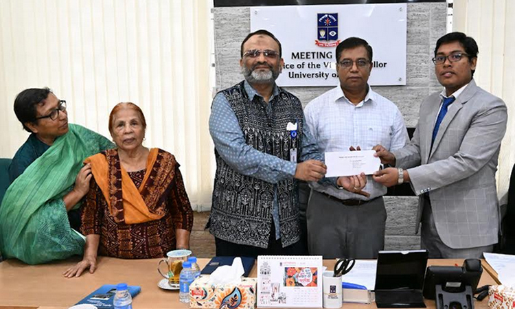 অধ্যাপক ড. হাবিবা খাতুন ট্রাস্ট ফান্ড বৃত্তি পেলেন ঢাবির ৩ শিক্ষার্থী