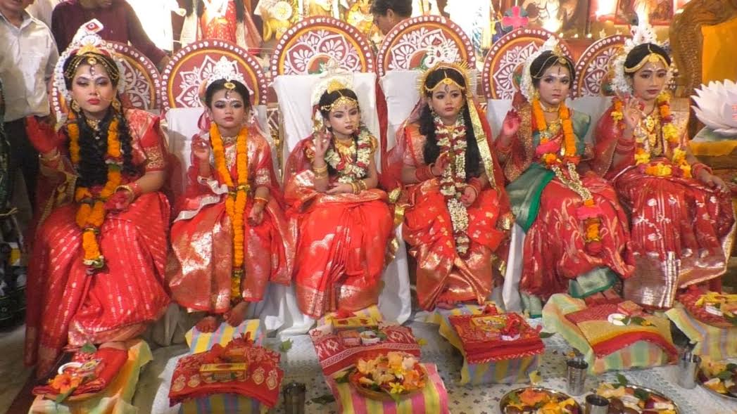 চট্টগ্রামে কুমারী রূপে দেবী দুর্গার আরাধনা
