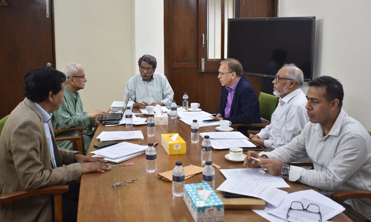 জুলাই সনদের চূড়ান্ত পর্বের প্রস্তুতি বিষয়ে ঐকমত্য কমিশনের বৈঠক
