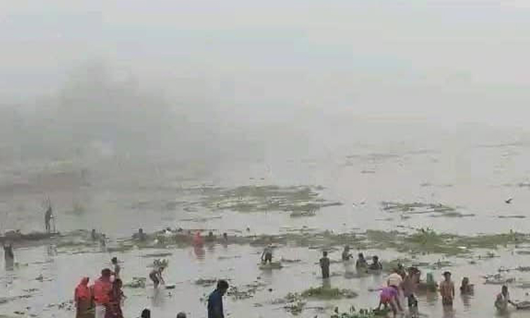 যমুনা নদীর পানি বৃদ্ধি, বগুড়ায় ফসল তলিয়ে যাওয়ার আশঙ্কা
